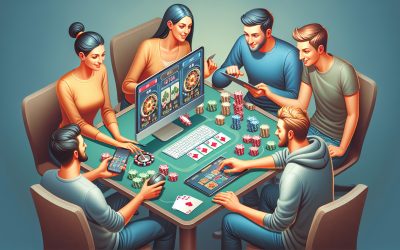 Kako igrati online casino igre s prijateljima
