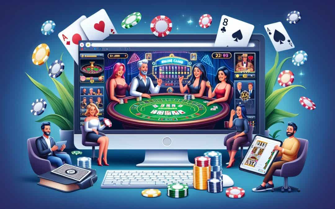 Casina koja organiziraju virtualne partije uživo s drugim igračima