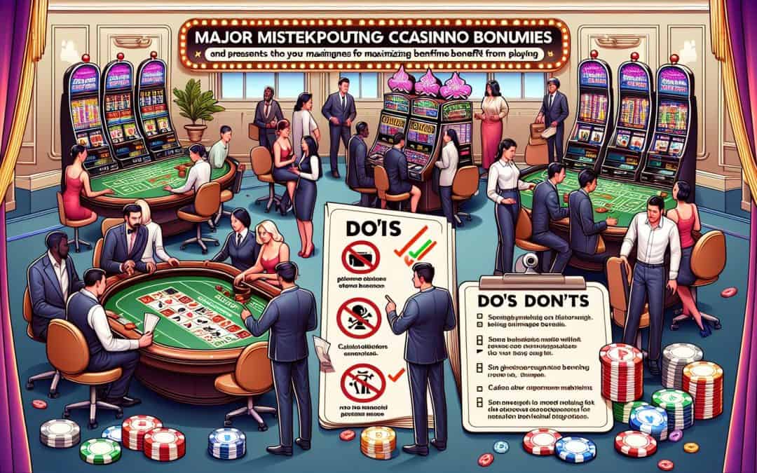 Najveće greške prilikom iskorištavanja casino bonusa