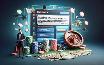 Kako pronaći casino bonuse koji omogućuju brzu isplatu?