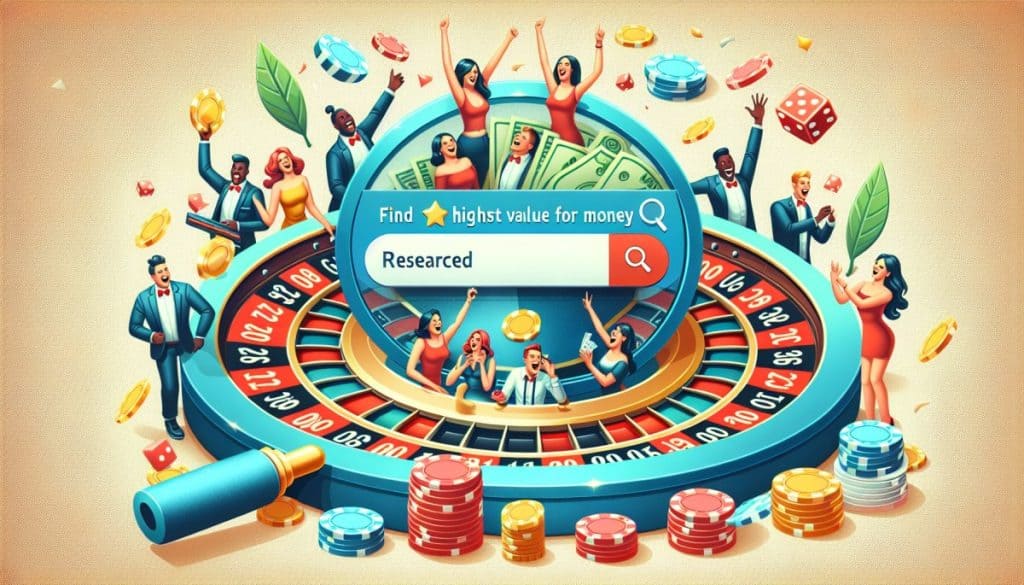 Kako pronaći casino koji nudi najviše vrijednosti za novac