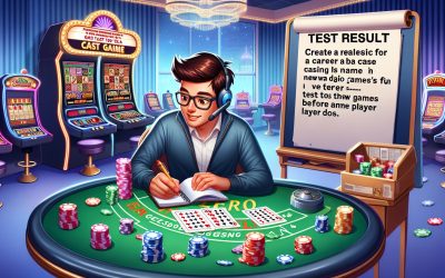 Kako postati tester novih casino igara